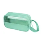 Necessaire de PVC Transparente Organizador Bolsa Pequena 25,5x7,5x14,5cm Sortido - Amigold
