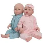 Boneca Super Realista Coleção Gêmeos Recém Nascidos Sortidas 1 Unidade – Cegonha Reborn Dolls