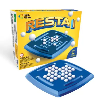 Jogo de Tabuleiro Resta 1 - Pais & Filhos