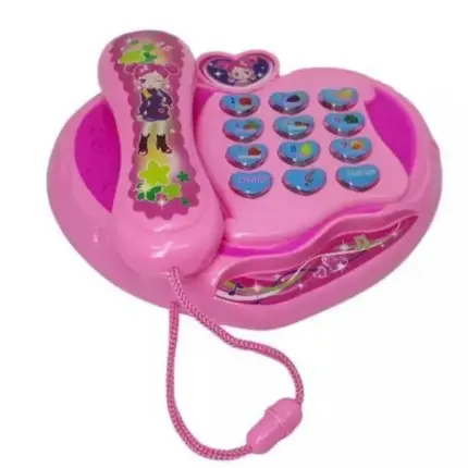 Brinquedo em Plástico Telefone Musical-Toys