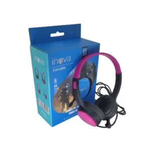 Fone De Ouvido Headset Gamer Com Microfone Ajustável Mp3 Modelo FON-8685 Sortido - Inova - Imagem 2