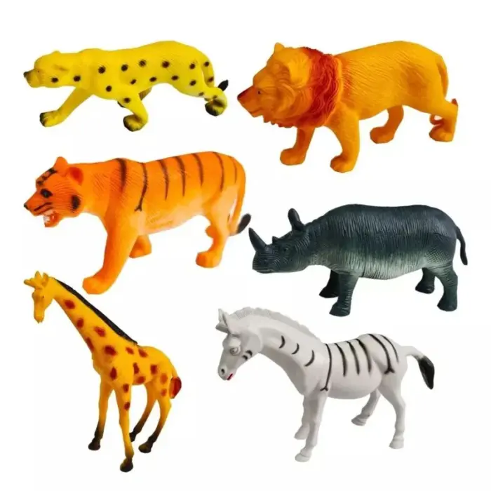 Kit Brinquedo em Plástico Animais-Toys - Imagem 1