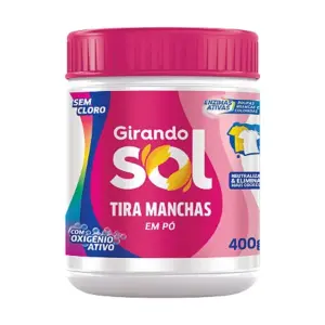 Tira Manchas Sem Cloro em Pó Pote com 400g - Girando Sol