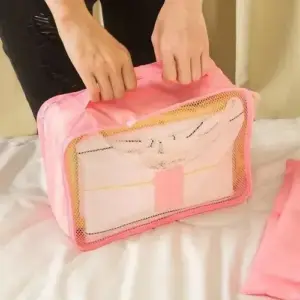 Necessaire para Viagem 100% Poliéster 4 Peças Sortido - Interponte - Imagem 4