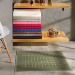 Toalha para Piso Felpudo Royal II Liso 45x70cm - Döhler - Imagem 2