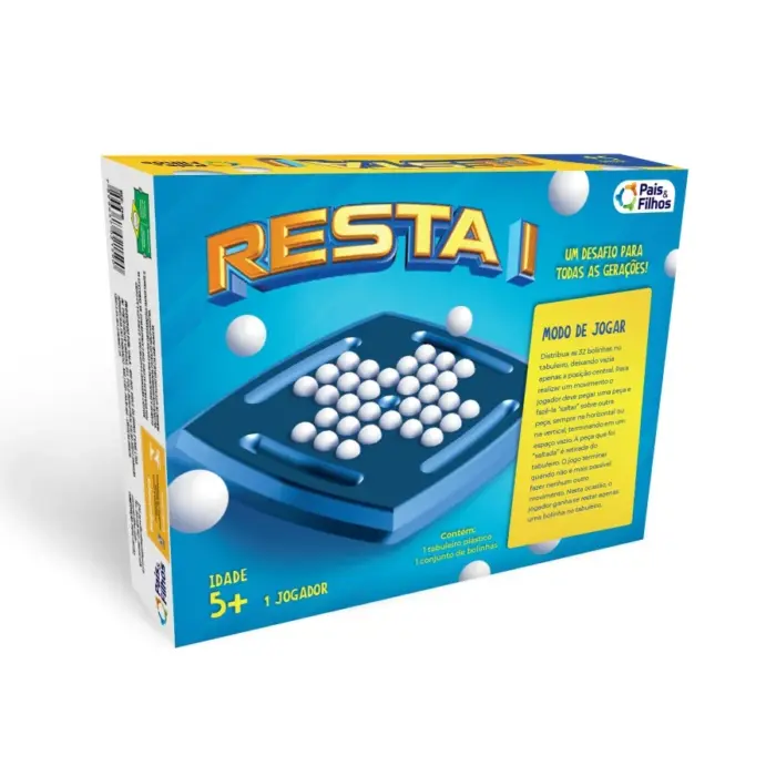 Jogo de Tabuleiro Resta 1 - Pais & Filhos - Imagem 4