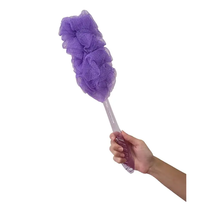Esponja de Banho Com Cabo de Pvc 40cm-Rio Tijucas - Imagem 3