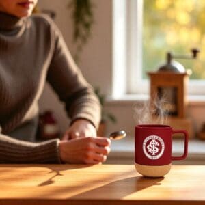 Caneca de Vidro 350ml Cork Times S. C. Internacional - BrasFoot - Imagem 2