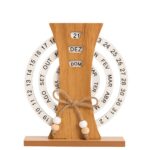 Calendário Decorativo Adorno em MDF 19cx15CM