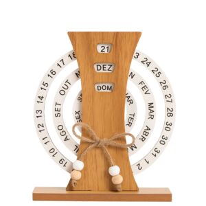 Calendário Decorativo Adorno em MDF 19cx15CM