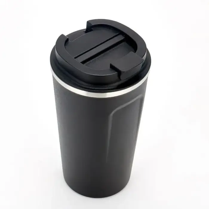Copo Térmico de Aço Inox com Tampa Coffee 500ml Sortido  - Amigold - Imagem 3