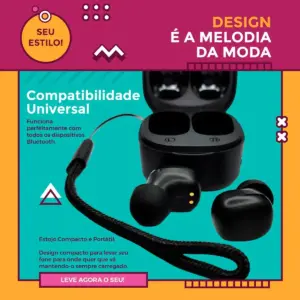 Fone de Ouvido sem Fio Modelo FON-20379 Cores Sortidas - Inova - Imagem 4