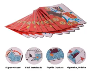 Ratoeira de Papel Adesivo Cola Ratos - Imagem 5
