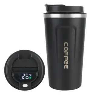 Copo Térmico Smart com Termômetro na Tampa e Bateria AG13 Inclusa 350ml Sortido - Red Star Sport - Imagem 3
