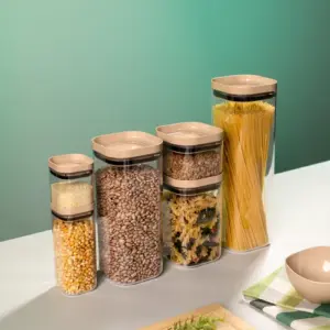 Organizador Hermético de Plástico para Mantimentos - UZ - Imagem 4