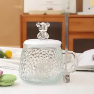 Caneca de Vidro Formato Urso Lanty-Kehome - Imagem 2