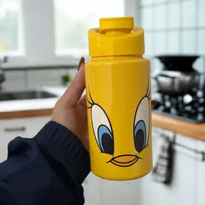 Garrafa Squeeze Looney Tunes Piu Piu Infantil 500ML-Indústria Bandeirante - Imagem 2