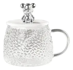 Caneca de Vidro Formato Urso Lanty-Kehome