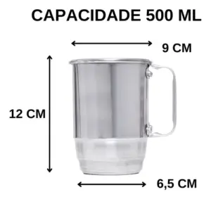 Caneca de Chopp Polido  - Extang - Imagem 3