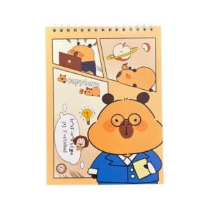 Caderno de Desenho com 30 Folhas 21x29cm Capa Mole Capybara Sortido - Primax - Imagem 3