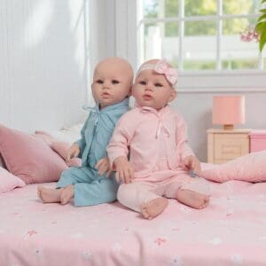 Boneca Super Realista Coleção Gêmeos Recém Nascidos Sortidas 1 Unidade – Cegonha Reborn Dolls - Imagem 2