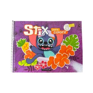 Livro de Colorir Estilo Boobie Goods Capa Mole Stix 20 Folhas Sortido - Papercollor