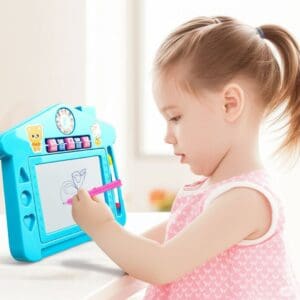 Quadro Mágico Traçado colorido Brinquedo Infantil-Misaki - Imagem 2