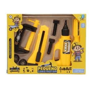 Kit de Ferramentas de Plástico com Acessorios Toys-Sortidos
