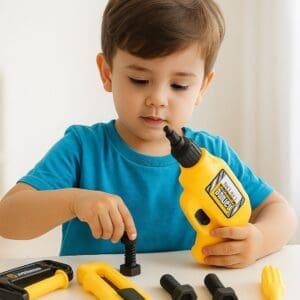 Kit de Ferramentas de Plástico com Acessorios Toys-Sortidos - Imagem 2