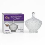 Bomboniere de Vidro Flórida 350ml-Em Casa Tem Glass