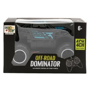 Brinquedo Carro com Controle Remoto Off Road Dominator-Miki Toy