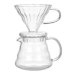 Jogo Passador de Café e Jarra Borossilicato de Vidro 500ml - Mimo Style