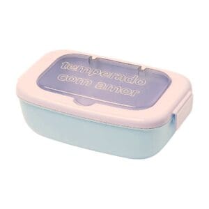 Kit para Marmita com Garfo e Colher de Plástico PP 21X12,5X6,5CM Ref.: CA17052 Cor Sortida - Casíta - Imagem 4