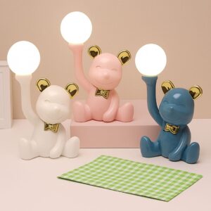 Luminária Recarregável USB 19x11,5cm Urso Sortido - Rio Tijucas - Imagem 2