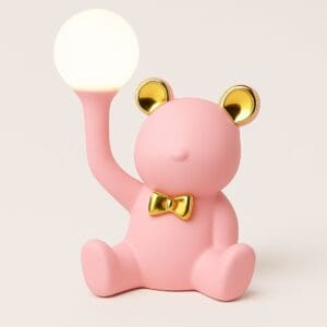 Luminária Recarregável USB 19x11,5cm Urso Sortido - Rio Tijucas - Imagem 6