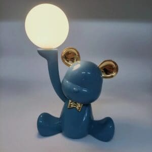 Luminária Recarregável USB 19x11,5cm Urso Sortido - Rio Tijucas - Imagem 4