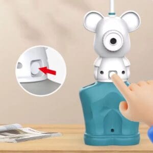 Luminária Recarregável USB com Porta Lápis e Apontador 31cm Sortido - Rio Tijucas - Imagem 4