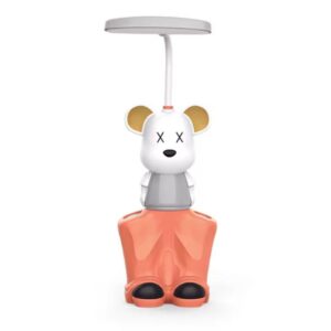 Luminária Recarregável USB com Porta Lápis e Apontador 31cm Sortido - Rio Tijucas