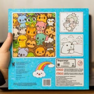 Livro de Colorir Estilo Boobie Goods Cute e Comfy Edição Especial com 6 Canetas Touch Duas Pontas - Editora Camelot - Imagem 5