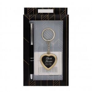 Kit de Caneta com Chaveiro de Ferro para Presente Sortido - Interponte - Imagem 5