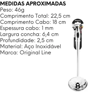 Concha Vazada de Aço e Inox Linha Premium - Original Line - Imagem 5