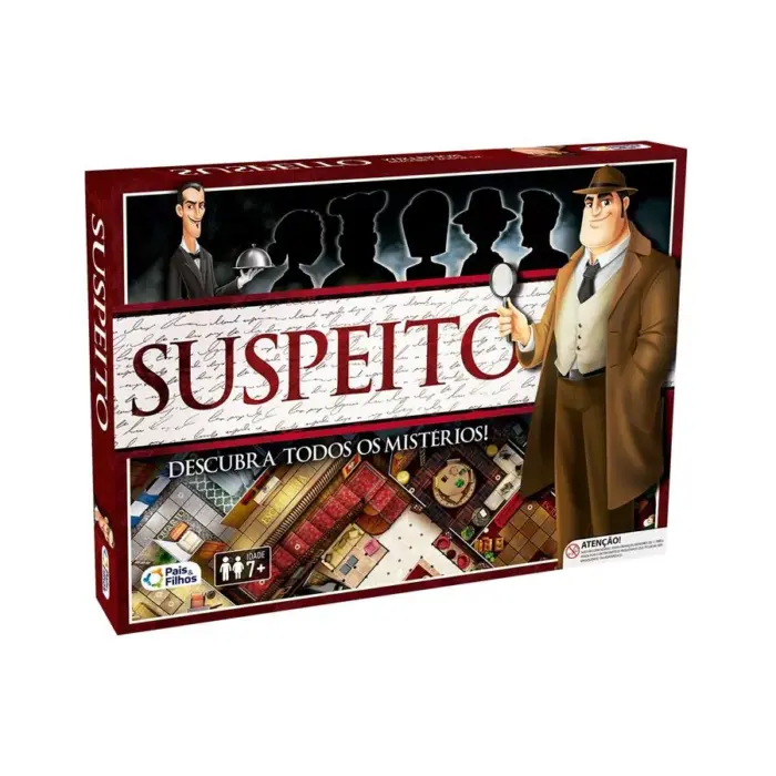 Jogo de Tabuleiro O Suspeito - Pais & Filhos - Imagem 1