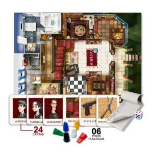 Jogo de Tabuleiro O Suspeito - Pais & Filhos - Imagem 2
