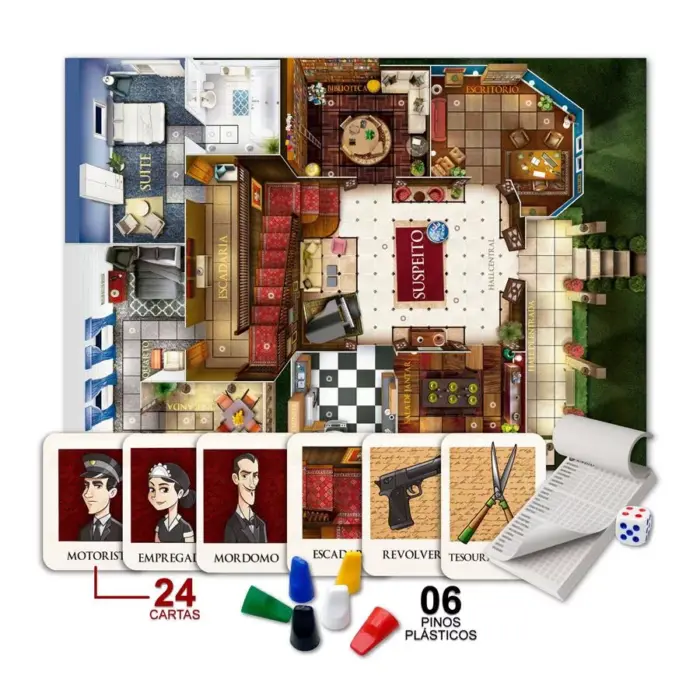 Jogo de Tabuleiro O Suspeito - Pais & Filhos - Imagem 2