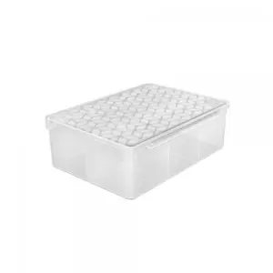 Box Multiuso com Divisoria Transparente de Plástico-Uz