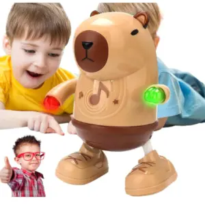 Brinquedo Capivara Musical com Luzes e Dança de Plástico - Dream Toys - Imagem 6