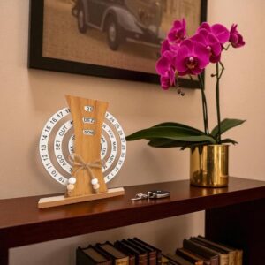 Calendário Decorativo Adorno em MDF 19cx15CM - Imagem 2