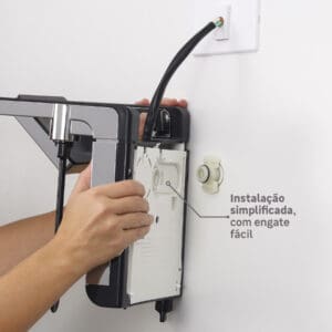 Chuveiro Elétrônico Lorenzetti Acqua Ultra Duo Flex Preto Cromado 6800w 220v - Lorenzetti - Imagem 5