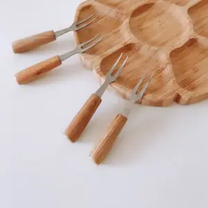 Kit de Garfos para Petiscos com 4 Unidades de 11cm cada - Top Chef - Imagem 4