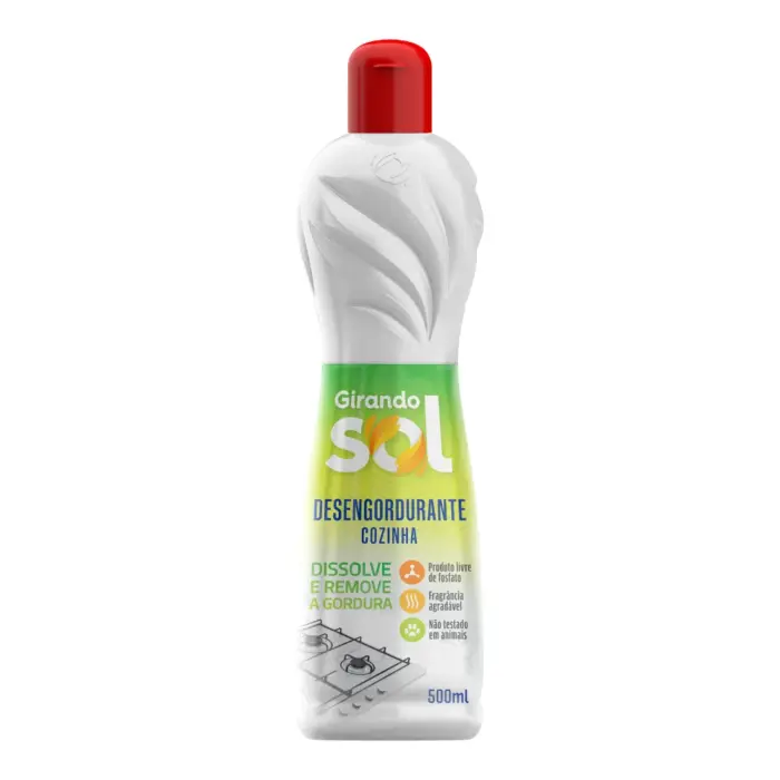Desengordurante de Cozinha 500ml - Girando Sol - Imagem 1